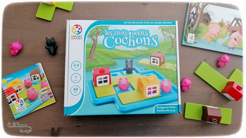 Les Trois Petits Cochons de Smartgames {Jeu} - Maman Sur Le Fil