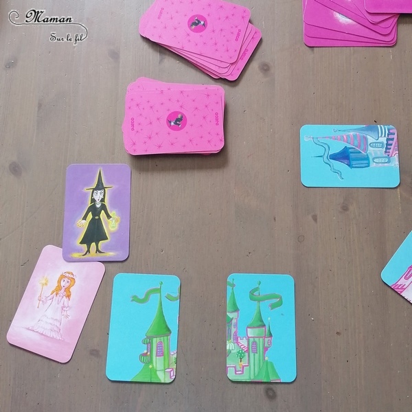 Jeu de société enfants et adultes - Diamoniak - Piratade Djeco - Jeu d'aventure et de stratégie sur les contes, sorcières, châteaux et fées - 5 ans et plus - Jeu de cartes - Parfait à emporter - Jeu de voyage - Test et avis - mslf