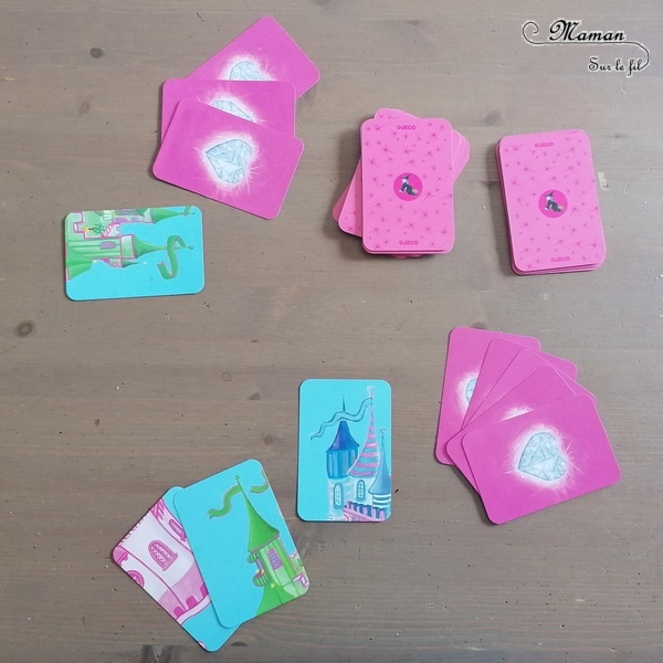 Jeu de société enfants et adultes - Diamoniak - Piratade Djeco - Jeu d'aventure et de stratégie sur les contes, sorcières, châteaux et fées - 5 ans et plus - Jeu de cartes - Parfait à emporter - Jeu de voyage - Test et avis - mslf