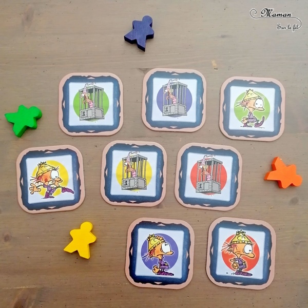 Jeu de société enfants et adultes - Game Over deluxe des éditions La Haute Roche - A l'effigie de la bande dessinée - Thème Jeux Vidéos, Princesse, Blorks et monstres - Jeu de mémoire rigolo - Variante familiale - 5 ans et plus - partie facile et rapide - Jeu de cartes - Test et avis - mslf