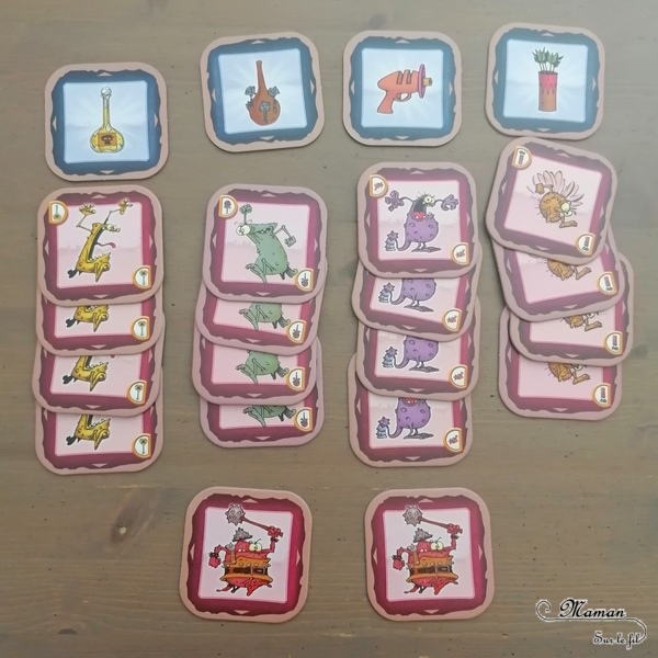 Jeu de société enfants et adultes - Game Over deluxe des éditions La Haute Roche - A l'effigie de la bande dessinée - Thème Jeux Vidéos, Princesse, Blorks et monstres - Jeu de mémoire rigolo - Variante familiale - 5 ans et plus - partie facile et rapide - Jeu de cartes - Test et avis - mslf