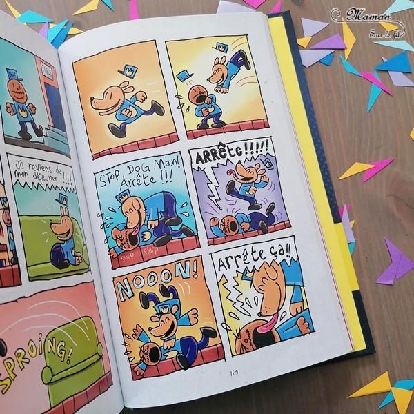 Test et avis livre enfants - Nouveauté BD de chez Dupuis - Dog Man de Dav Pilkey - BestSellerMondial - Super-Héros Mi-chien, mi-policier - Humour décalé - Première lecture - Parfait pour cycle 2 - coup de coeur - fille et garçon 6 7 8 9 10 ans - Bande dessinée - littérature enfant jeunesse - mslf