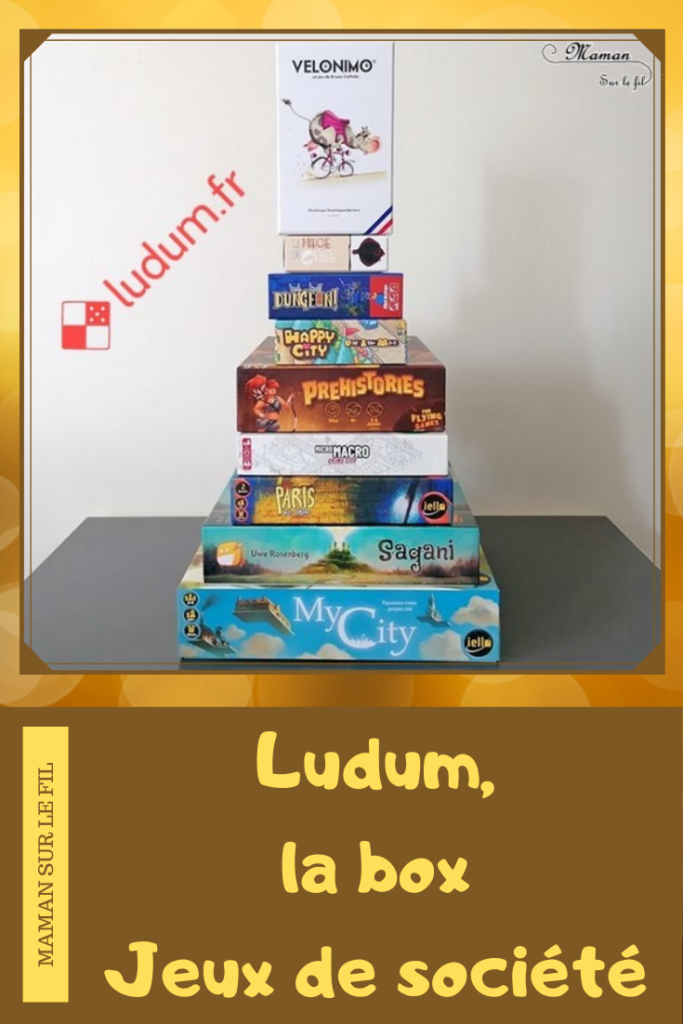 Box Ludum - Box surprise à abonnement - Découverte de jeux de société - Enfants Adultes - Réduction achat - Plusieurs variantes - Marmots, Discovery, Easy, Party - Abonnement trimestriel - Chouettes sélections - Coups de cœur - Avis - mslf