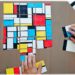 Activité créative et manuelle enfants - Puzzle DIY à la façon de Piet Mondrian - Jeu Fait Maison - A la manière de - Coloriage et Géométrie - Perpendiculaires et parallèles - Travail sur les couleurs primaires - Découverte d'un artiste - Utilisation de la règle - Logique et observation - Arts visuels maternelle ou cycle 2 et 3 - mslf