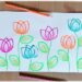 Activité créative et manuelle enfants - Peindre et dessiner des tulipes avec des rouleaux de papier toilette et des crayons de couleur - PQ - Récup, recyclage, peinture et dessin - Champ de tulipes, de fleurs - Parfait pour le printemps - technique rigolote - Paysage - Créativité - Europe - Pays-Bas, Hollande, Néerlandais - Découverte d'un pays - Espace et géographie - arts visuels et atelier Cycle 1 ou 2 - Maternelle - mslf