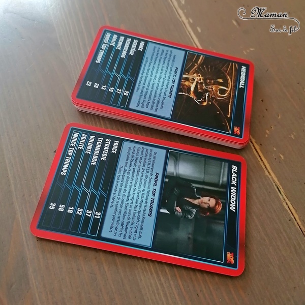 Jeu de société enfants - Top Trumps : des jeux de bataille à l'effigie de nos héros préférés - Super Héros Marvel, Méchants et Vilains de Disney, Miraculous - Winning Moves - Jeu de cartes compact à emporter partout - Voyage - Travail de mathématiques - comparaison de nombres - ludique - mslf