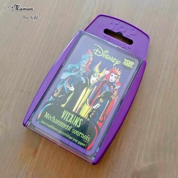 Jeu de société enfants - Top Trumps : des jeux de bataille à l'effigie de nos héros préférés - Super Héros Marvel, Méchants et Vilains de Disney, Miraculous - Winning Moves - Jeu de cartes compact à emporter partout - Voyage - Travail de mathématiques - comparaison de nombres - ludique - mslf