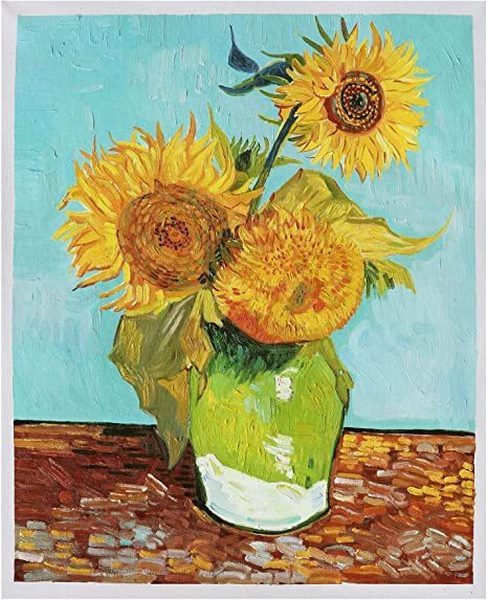 Activité manuelle et créative enfants - Revisiter la série des tableaux Tournesols de Vincent Van Gogh - Peintre hollandais - Découpage, collage, récup' carton, peinture et papier bulle - Découverte de l'art et d'un artiste - Printemps et fleurs - Nature morte - recyclage - Créativité - Europe - Pays-Bas, Hollande, Néerlandais - Découverte d'un pays - Espace et géographie - arts visuels Cycle 1 ou 2 - Maternelle - Tour du monde créatif - mslf