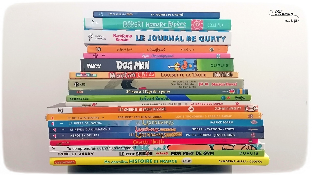 10 bandes dessinées à offrir en cadeau à un enfant de 10 ans