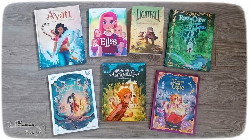 Test et avis livres, romans et bandes dessinées pour enfants - BD et romans préférés fille 11 ans - classiques - vie quotidienne et sport - humour - aventures - fantastiques - animaux - mangas - littérature jeunesse - Livres et bandes dessinées 9 10 11 12 ans - mslf