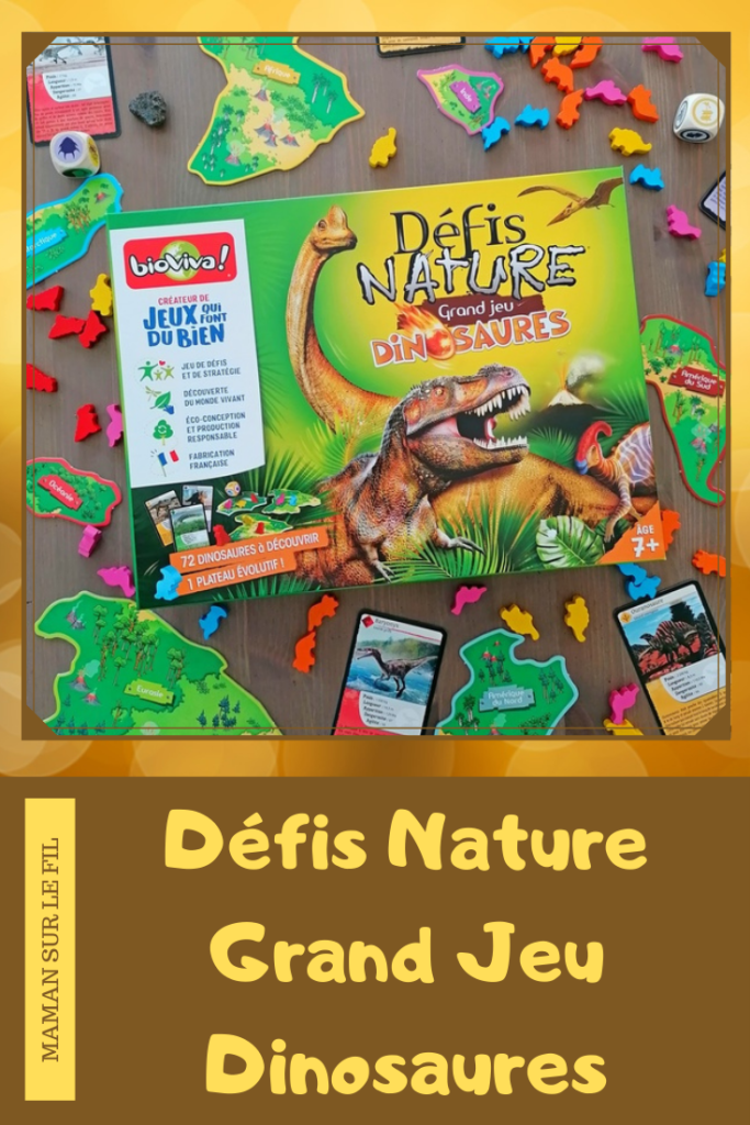 Défis Nature Grand jeu Dinosaures