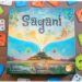 Jeu de société enfants et adultes - Sagani chez Funforge - Jeu de choix et de placement de tuiles très stratégique - Esprits de la nature à révéler - 4 éléments (feu, eau, terre, air) - Organisation et efficacité demandées - 8 ans et plus - Variante pour jouer seul - Solo - Test et avis - mslf