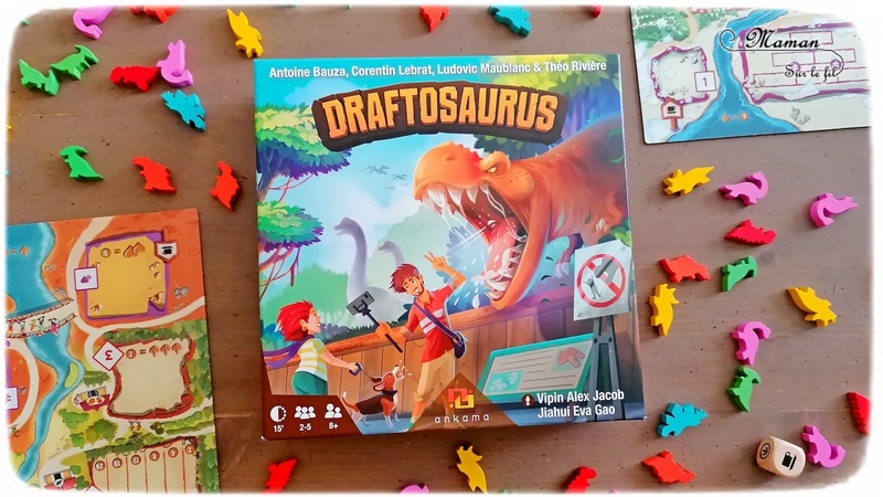 Draftosaurus, le jeu pour fans de dinosaures (ou pas !) {Jeu} - Maman Sur  Le Fil