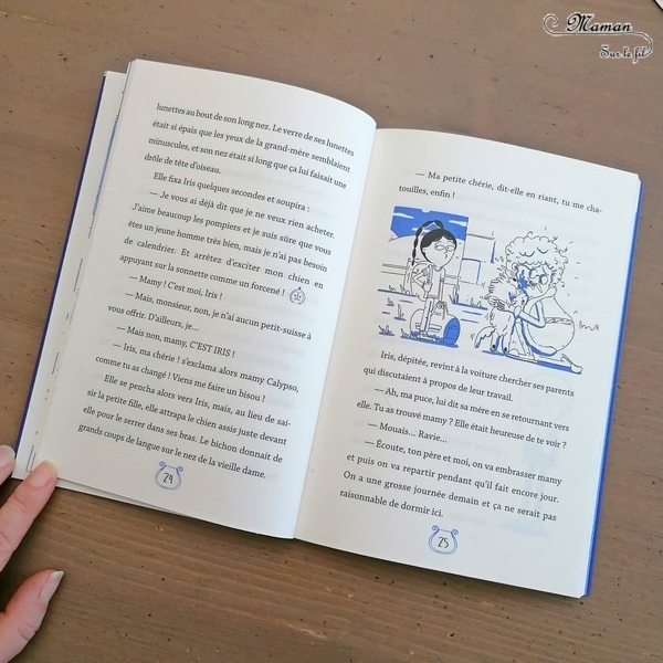 Livre enfants et Ados - Découvrir odyssée Ulysse avec Poulpe Fictions - L'école mythique - L'odyssée d'Iris pour découvrir en s'amusant la mythologie grecque - revisite moderne et expliquée pour les plus jeunes - Fiction + explication des parallèles et des personnages - test et avis - cycle 2 et 3 - Histoire mslf