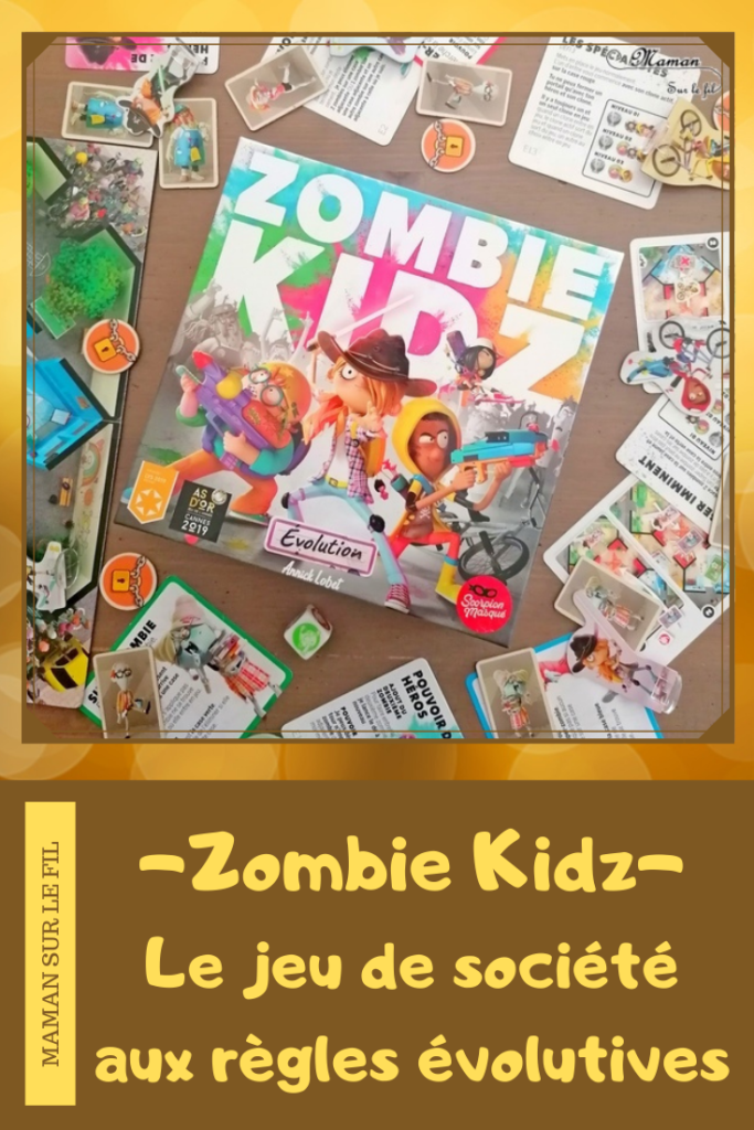 Jeu de société enfants et adultes - Zombie Kidz Evolution chez Scorpion Masqué - Jeu de plateau aux règles évolutives et aux missions et défis à relever et remplir - Thème Ecole Monstres et Halloween - Enveloppes mystères pour plein de surprises et des règles évolutives qui s'enrichissent au fil des parties - 7 ans et plus - Test et avis - mslf