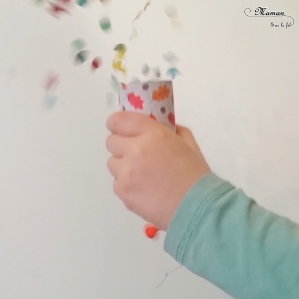 Activité manuelle et créative enfants - Fabriquer des canons à confettis pour le carnaval ou mardi-gras - Jeux DIY ou activité pour un anniversaire - Récup et rouleau de papier toilettes - C'est la fête - Brésil et Carnaval de Rio - Bricolage DIY et Créativité - Bricolage fait maison - arts visuels Elémentaire ou Maternelle, Cycle 1 ou 2 - Découverte d'un pays, géographie - Amérique du Sud - mslf