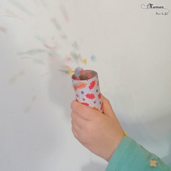 Activité manuelle et créative enfants - Fabriquer des canons à confettis pour le carnaval ou mardi-gras - Jeux DIY ou activité pour un anniversaire - Récup et rouleau de papier toilettes - C'est la fête - Brésil et Carnaval de Rio - Bricolage DIY et Créativité - Bricolage fait maison - arts visuels Elémentaire ou Maternelle, Cycle 1 ou 2 - Découverte d'un pays, géographie - Amérique du Sud - mslf