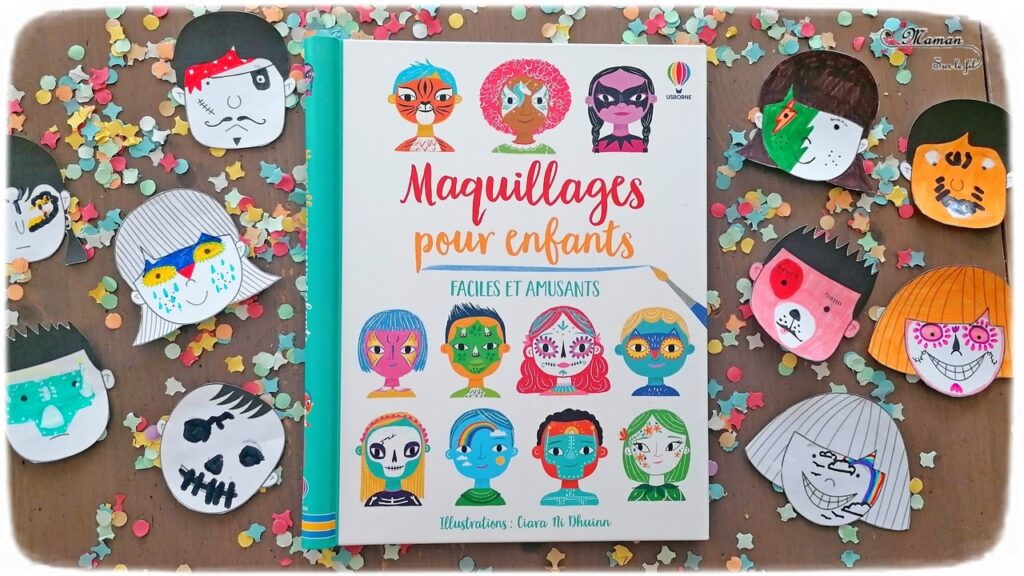 20 tutos maquillage enfant pour Carnaval