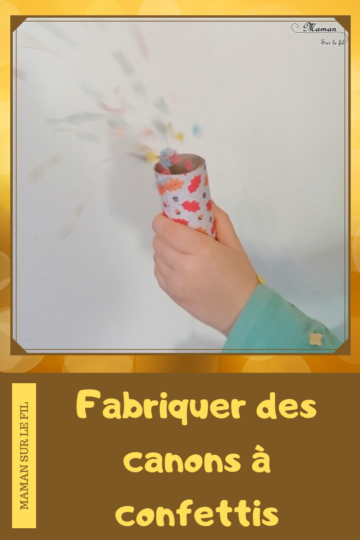 Activité manuelle et créative enfants - Fabriquer des canons à confettis pour le carnaval ou mardi-gras - Jeux DIY ou activité pour un anniversaire - Récup et rouleau de papier toilettes - C'est la fête - Brésil et Carnaval de Rio - Bricolage DIY et Créativité - Bricolage fait maison - arts visuels Elémentaire ou Maternelle, Cycle 1 ou 2 - Découverte d'un pays, géographie - Amérique du Sud - mslf