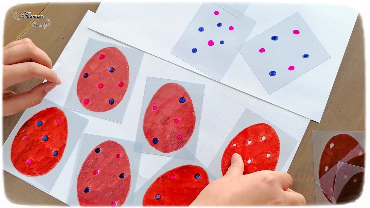 Coloriages De Marqueurs De Points De Pâques Pour Les Enfants