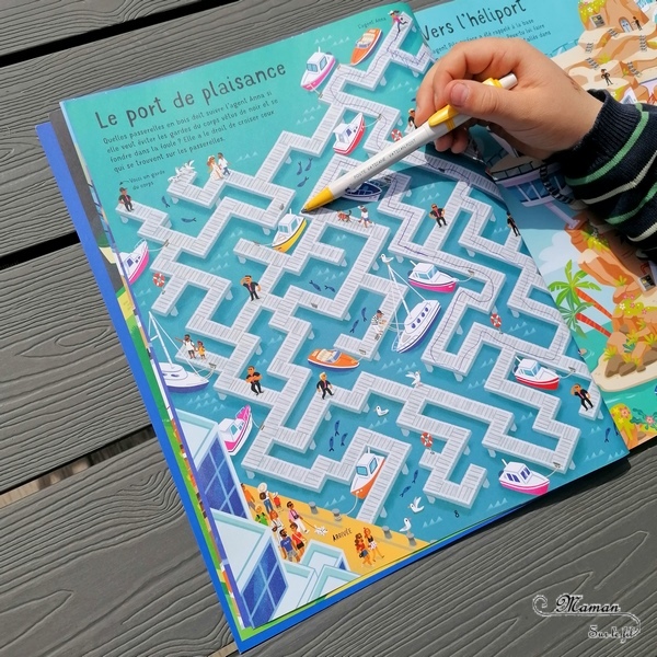 Livre Labyrinthe Enfant 4 Ans: Livre d'Activités de Labyrinthes