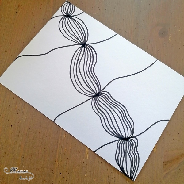 Activité créative et manuelle enfants et adultes - A la découverte de art-thérapie et du concept du zentangle - Dessin et coloriage en Noir et Blanc - Coloriage Arc-en-ciel - Graphisme - Détente relaxation temps pour soi - Traiter anxiété et stress - Création livre - invitation à créer - Créativité - arts visuels et atelier maternelle et élémentaire - adaptable pour Cycle 1, 2, 3 - émotions - mslf