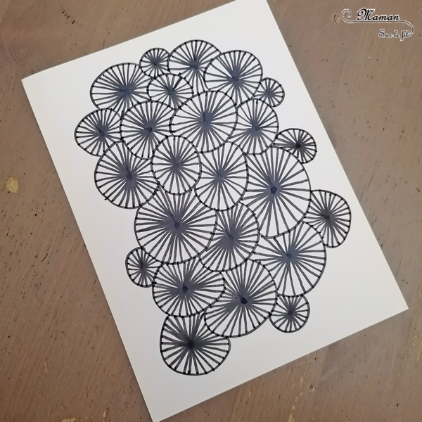 Activité créative et manuelle enfants et adultes - A la découverte de art-thérapie et du concept du zentangle - Dessin et coloriage en Noir et Blanc - Graphisme - Détente relaxation temps pour soi - Traiter anxiété et stress - Création livre - invitation à créer - Créativité - arts visuels et atelier maternelle et élémentaire - adaptable pour Cycle 1, 2, 3 - émotions - mslf