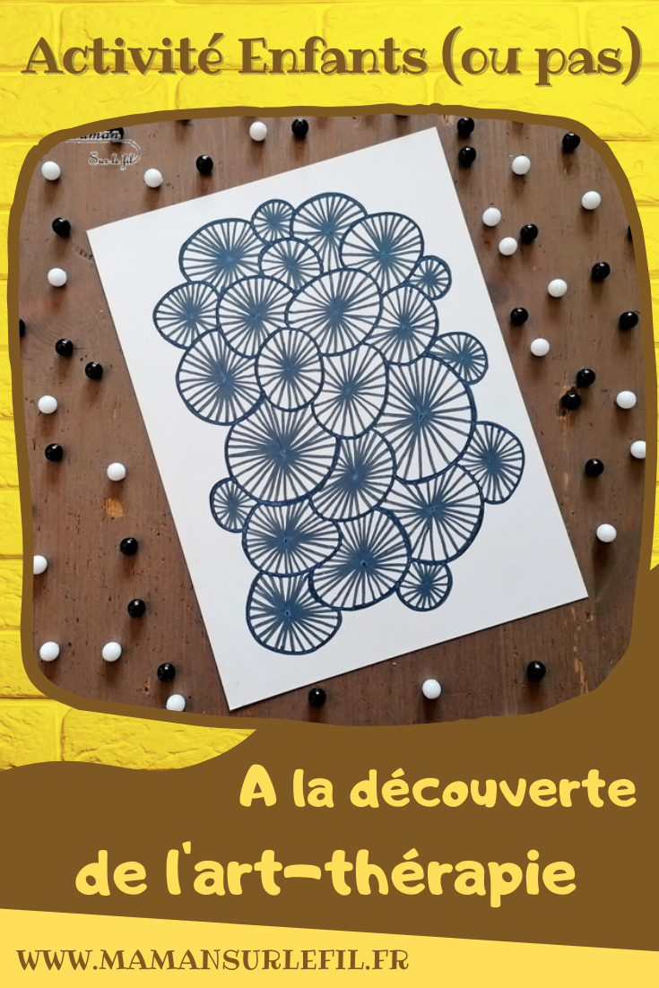 Activité créative et manuelle enfants et adultes - A la découverte de art-thérapie et du concept du zentangle - Dessin et coloriage en Noir et Blanc - Graphisme - Détente relaxation temps pour soi - Traiter anxiété et stress - Création livre - invitation à créer - Créativité - arts visuels et atelier maternelle et élémentaire - adaptable pour Cycle 1, 2, 3 - émotions - mslf