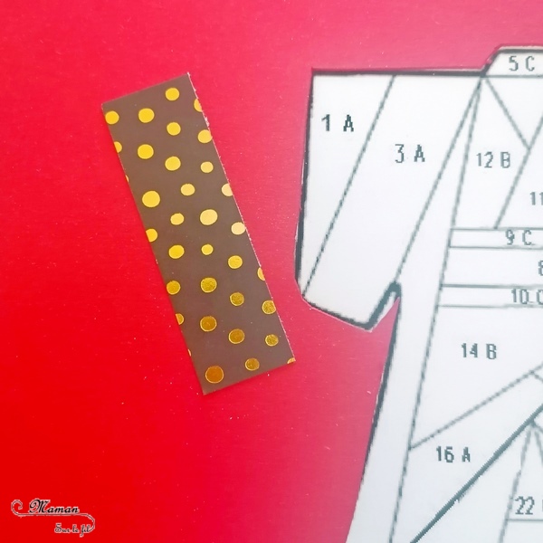 Activité manuelle et créative enfants - Fabriquer une carte Habit traditionnel chinois en Iris Folding - Technique hollandaise de pliage, collage, découpage de papier pour faire de jolies cartes - Utilisation des chutes de papier - Récup - Asie et Chine - Vêtements - Suivi d'un modèle, gabarit - recyclage - Bricolage et Créativité - arts visuels Elémentaire, Cycle 2 ou 3 - Découverte d'un pays, géographie - mslf