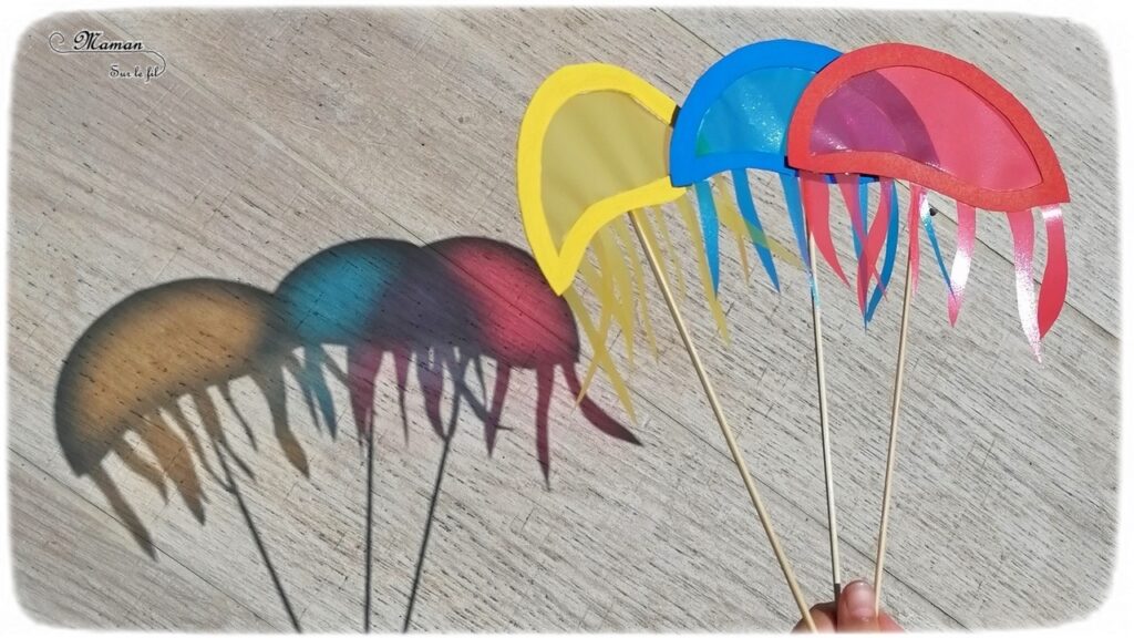 Des coeurs en attrapes-soleil -  Artisanat maternelle, Attrape