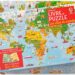 Coffret Livre et Puzzle - Les villes du monde chez Usborne - Puzzle de 300 pièces avec carte du monde, villes et monuments importants - Modèle - Livret documentaire avec explications et anecdotes sur continents et villes du monde - Apprendre et découvrir la géographie autrement, en s'amusant - test et avis - Elémentaire cycle 2 et 3 - mslf