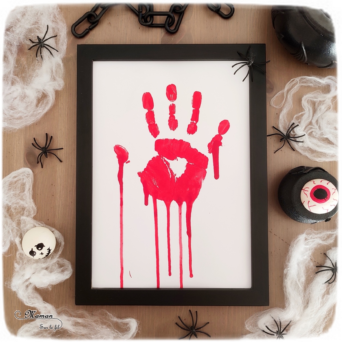 Chemise Sanglante Avec éclaboussures De Sang, Motif Zombie T