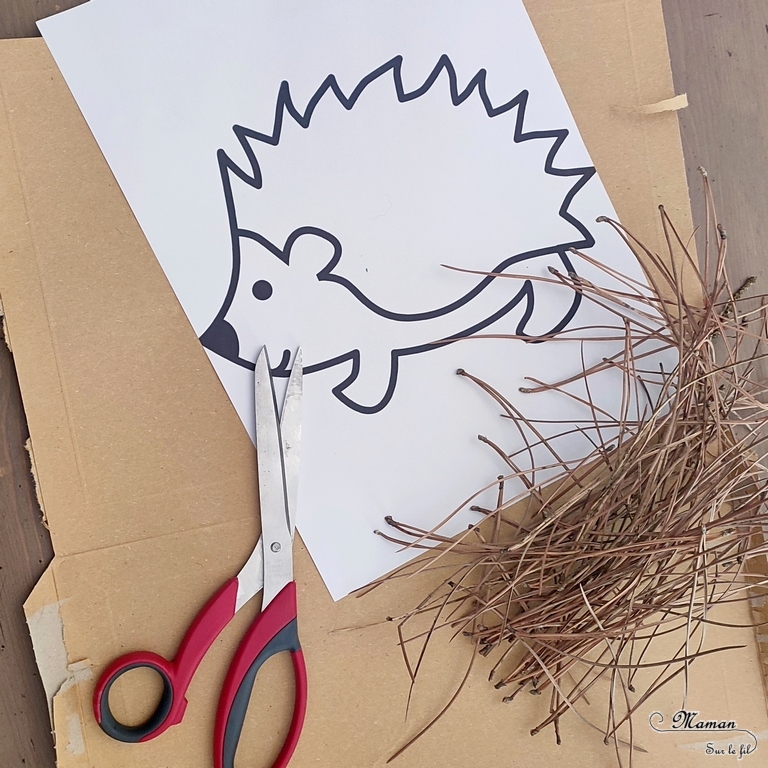 H risson D coupage Maternelle Activit s Sur Le Th me Du H risson 