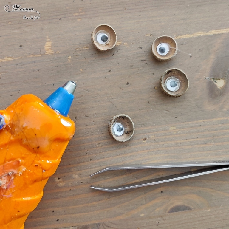 Activité créative et manuelle enfants - Fabriquer une mangeoire à oiseaux avec une boite à oeufs - Récup' - Bricolage DIY Fait maison pour automne - Décoration avec hiboux en pommes de pin - Land art - Nature - Animaux de la forêt - Décoration pour automne et forêt - Créer avec la nature - Inspiration DIY et Fait Maison - Bricolage facile pour l'automne - Décoration - Créativité - arts visuels et atelier maternelle et élémentaire - Cycle 1, 2 ou 3 - mslf