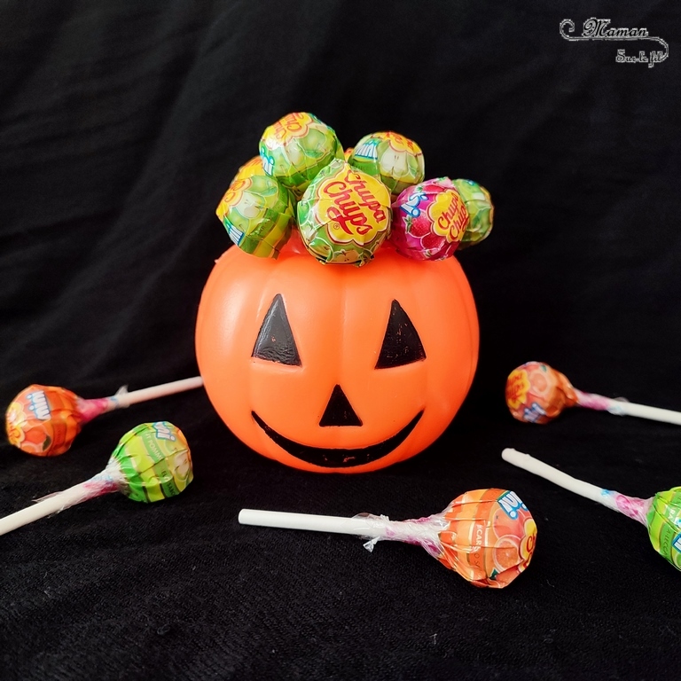 Activité créative et manuelle enfants - Inventer une coiffure à la citrouille Halloween- Invitation à créer et à jouer - Utilisation de loose parts créatifs, matériel et objets divers, éléments de la nature et du jardin, land art, bonbons - Rigolo et ludique - Motricité fine - Bricolage, peur et décoration pour Halloween - Recyclage, surcyclage - Créativité - arts visuels et atelier autonome créatif maternelle et élémentaire - Cycle 1, 2 ou 3 - mslf