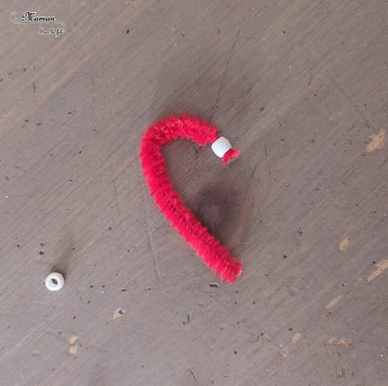 Kit DIY Fleurs En Fils Chenille - Rose Rouge, Avec Tutoriel Vidéo - Pour Projets Créatifs, école, Cadeaux