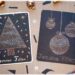 Activité créative et manuelle enfants -Cartes de voeux en pointillisme - Sapin et Boules de Noël en petits points - Marqueurs métalliques - Cartes de voeux DIY - Art thérapie et relaxation - Noir, doré et argent - Graphisme et cadre - - Joyeux noël - fêtes de fin d'année, hiver - Inspiration DIY pour carte de voeux ou de fin d'année - Végétaux et arbres - Noël et Hiver - Créativité - arts visuels et atelier maternelle et élémentaire - Cycle 1 ou 2 - mslf