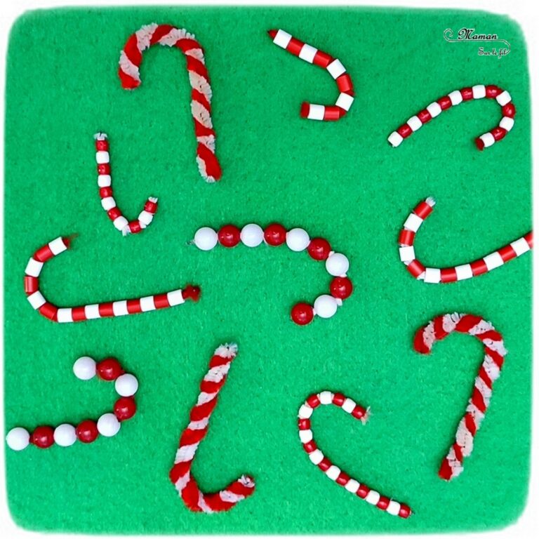 GWHOLE Lot De 12 Décorations De Noël à Paillettes En Forme De Canne à