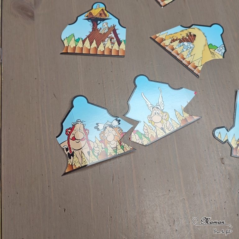 Activité créative et manuelle enfants -Fabriquer des puzzles DIY en récup' avec des couronnes Epiphanie - Galette et fête des rois - Découpage - Logique, mise en paire et discrimination visuelle - Différents niveaux - Coschooling et IEF - Atelier Maternelle Jeu Fait maison - Thème hiver ou Rois et Reines - Créativité - Cycle 1 ou 2 - mslf