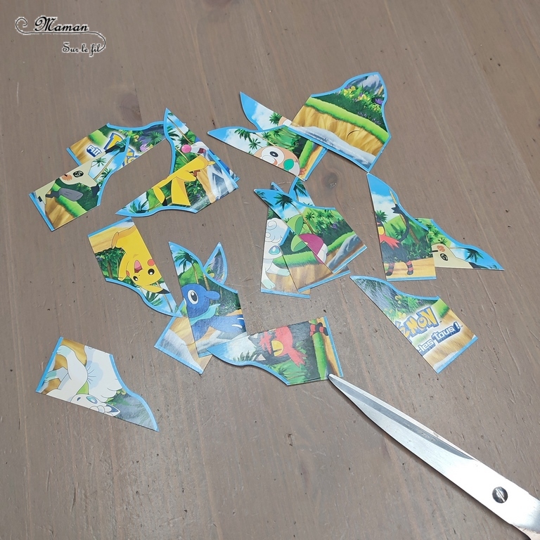 Activité créative et manuelle enfants -Fabriquer des puzzles DIY en récup' avec des couronnes Epiphanie - Galette et fête des rois - Découpage - Logique, mise en paire et discrimination visuelle - Différents niveaux - Coschooling et IEF - Atelier Maternelle Jeu Fait maison - Thème hiver ou Rois et Reines - Créativité - Cycle 1 ou 2 - mslf