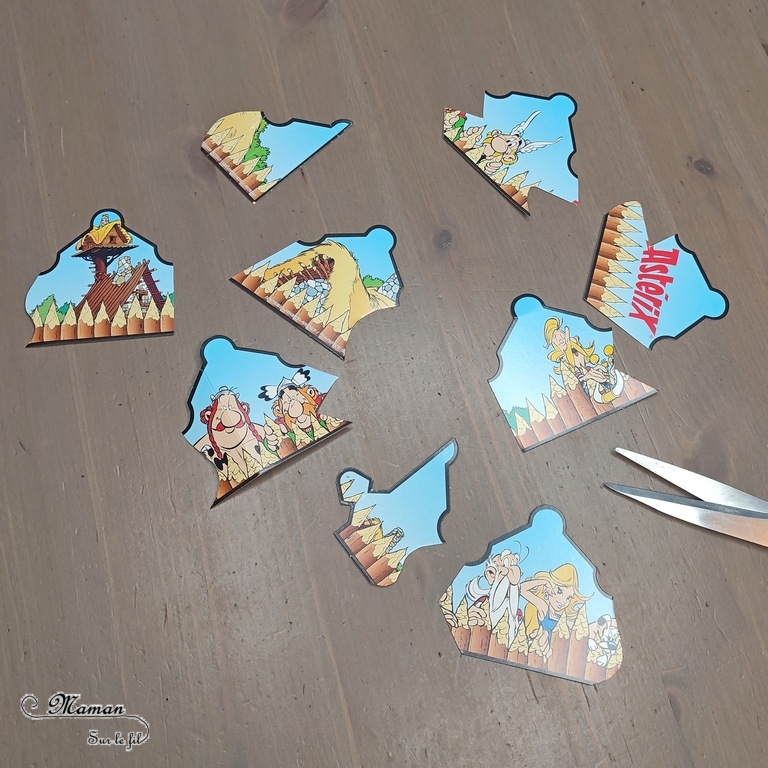 Activité créative et manuelle enfants -Fabriquer des puzzles DIY en récup' avec des couronnes Epiphanie - Galette et fête des rois - Découpage - Logique, mise en paire et discrimination visuelle - Différents niveaux - Coschooling et IEF - Atelier Maternelle Jeu Fait maison - Thème hiver ou Rois et Reines - Créativité - Cycle 1 ou 2 - mslf