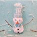 Activité créative et manuelle enfants -Fabriquer un bonhomme de neige avec des boules de papier froissé - Mini Bonnet et écharpe en laine - Bonnet en laine tissé sur rouleau papier toilette carton - Echarpe en bracelet brésilien - Bricolage 3D récup' - Brindilles, branches, boutons, collage -Hiver, banquise, froid, neige - Arts visuels Maternelle et élémentaire - Créativité - Cycle 1 ou 2 - mslf