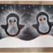 Activité créative et manuelle enfants -Créer des manchots ou pingouins au pastel étalé au doigt - Papier cartonné comme pochoir (extérieur et intérieur) - Sensoriel - Effet lumineux - Dessin et graphisme - Hiver, banquise, froid, neige, animaux du froid - Arts visuels Maternelle et élémentaire - Créativité - Cycle 1 ou 2 - mslf