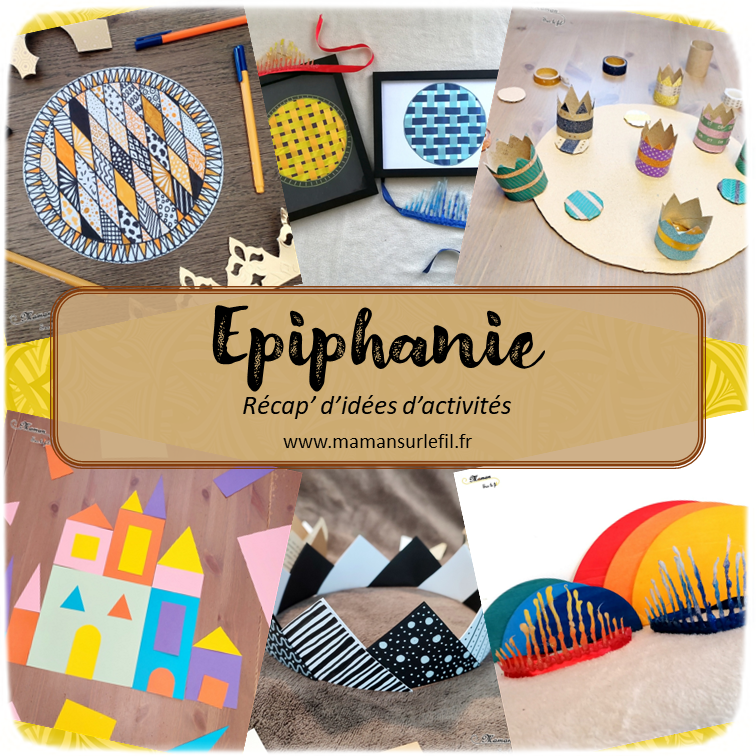 DIY] Couronnes à imprimer pour l'Épiphanie - et inspirations pour