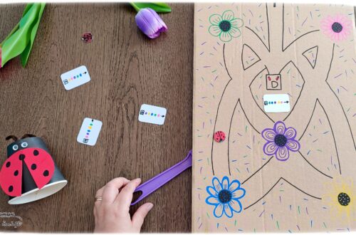 Parcours aimanté de la coccinelle : une activité rigolote pour enfants - activité créative et manuelle, jeu DIY, atelier maternelle - Labyrinthe, parcours, couleurs, suivi algorithme - Aimant et jeton à travers le carton - Récup', recyclage et surcyclage - Jeu facile et fait maison - Dessin - Pour le printemps ou un thème sur les insectes ou les fleurs - Arts visuels Maternelle et élémentaire - Créativité - Cycle 1 ou 2 - tutoriel photos et vidéo - mslf