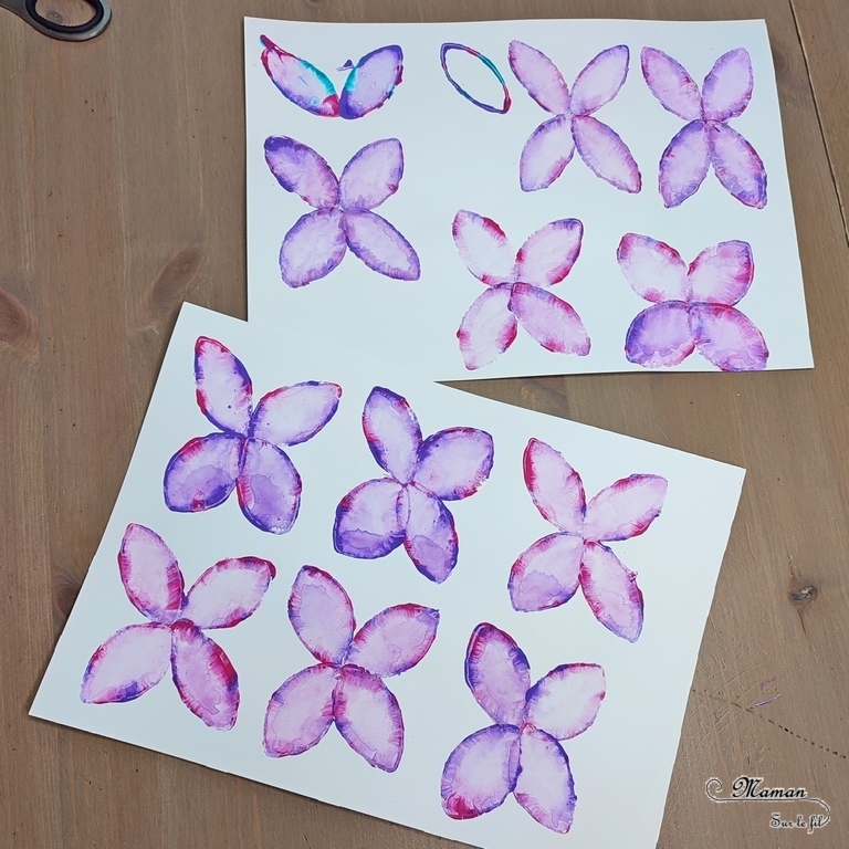 Fabriquer une couronne Papillons en peinture façon Aquarelle : une activité créative et manuelle enfants - Technique de peinture toute douce avec rouleau de papier toilette - Carton et récup' - Découpage, collage et graphisme - décoration DIY - Bricolage facile pour le printemps ou un thème sur les insectes - Recyclage, surcyclage - Arts visuels Maternelle et élémentaire - Créativité - Cycle 1 ou 2 - tutoriel photos - mslf