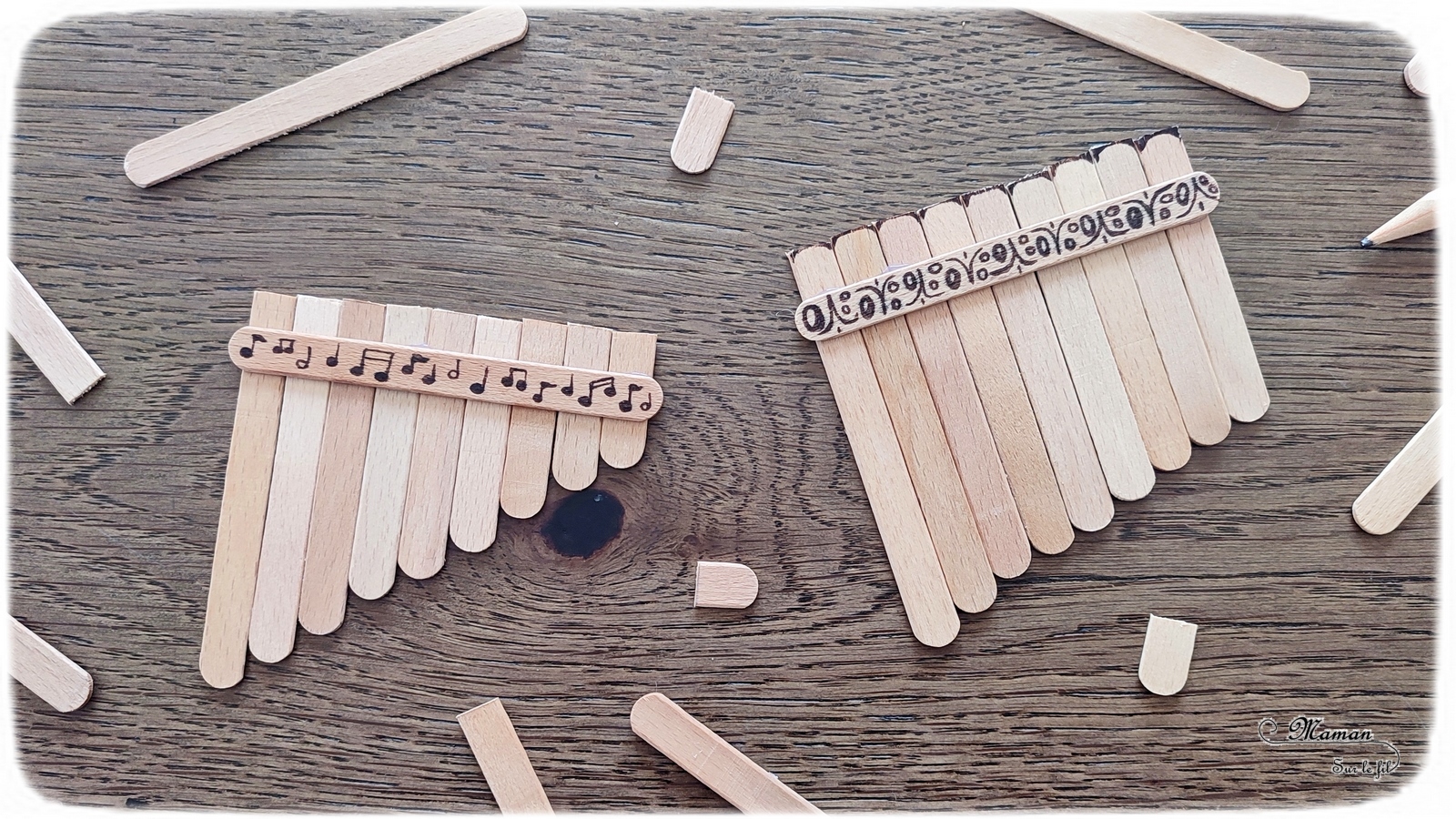20 instruments de musique à fabriquer avec les enfants