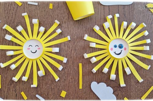 Activité créative, manuelle et récup' enfants - Fabriquer un soleil avec un gobelet en carton - Bricolage avec des verres en carton - Recyclage, Surcyclage - Découpage et enroulage de bandes - Motricité fine - Bricolage facile et rapide pour un thème sur la météo, le ciel ou l'été - Arts visuels et atelier Maternelle et élémentaire - Créativité - Cycle 1 ou 2 - tutoriel photos - mslf