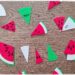 Activité créative, manuelle et pédagogique enfants - Puzzles 2 en 1 Pastèque en feutrine - Association taille et angles et dénombrement, nombres et chiffres - Fruits d'été - Cercles, compas, angles et rapporteur - Découpage, jeu DIY - Bricolage facile et rapide pour un thème sur les aliments, les fruits ou l'été - Arts visuels et atelier Maternelle et élémentaire - Créativité - Cycle 1 ou 2 - tutoriel photos - mslf