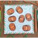Activité créative et manuelle enfants - Peindre des citrouilles avec des empreintes de rouleaux de papier toilette en carton - Récup' de rouleaux de PQ - Peinture, coloriage aux crayons de couleur - Cadre en laine - Initiation à la broderie et la couture - Dessin et graphismes - Thème Halloween, Fruits, Alimentation, Automne - Bricolage facile et rapide - Arts visuels et atelier Maternelle et élémentaire - Créativité - Cycle 1 ou 2 - tutoriel photos - mslf